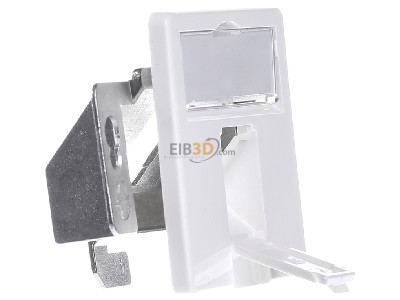 Ansicht links Telegrtner H02010A0079 Modul-Aufnahme 1fach UP/50 aws leer f.BR 