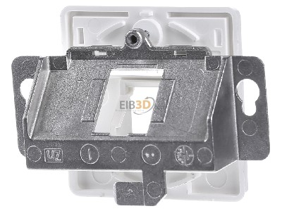 Ansicht hinten Telegrtner H02010A0079 Modul-Aufnahme 1fach UP/50 aws leer f.BR 