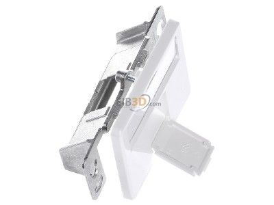 Ansicht oben links Telegrtner H02010A0079 Modul-Aufnahme 1fach UP/50 aws leer f.BR 