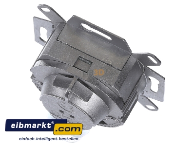 Top rear view Rutenbeck 136104030 RJ45 8(8) Data outlet 6A (IEC)
