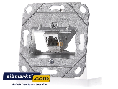 Frontansicht Metz Connect 1309111200-E-90 Anschlussdose, Cat.6A 1xRJ45,Up0 TN E-DATmod-1Up0