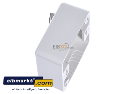 Ansicht oben rechts Metz Connect TN E-DATmod-1AP-rws Anschlussdose, Kat.6 1xRJ45,AP,rws 