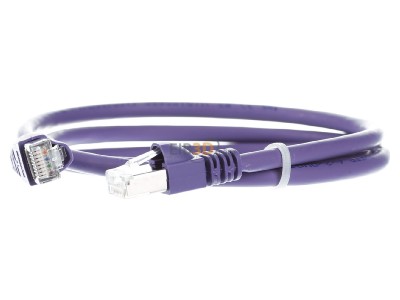 Frontansicht Telegrtner L00000A0226 Patchkabel S/FTP 6A li 1,0m 