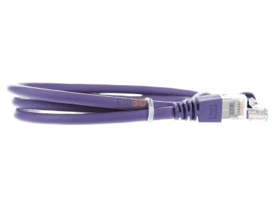 Ansicht links Telegrtner L00000A0226 Patchkabel S/FTP 6A li 1,0m 