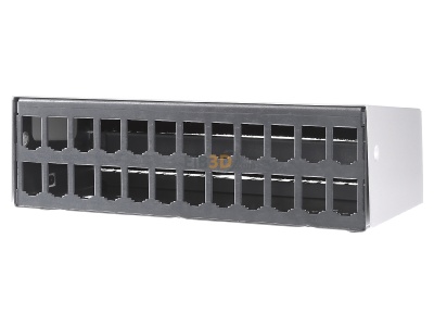 Front view Metz 130861-2402-E Front-/ Patch panel 
