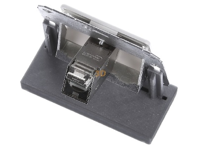 Ansicht oben hinten Metz TN E-DATmod-1Upk-rws Anschlussdose, Cat.6A 1xRJ45,Upk,rws 