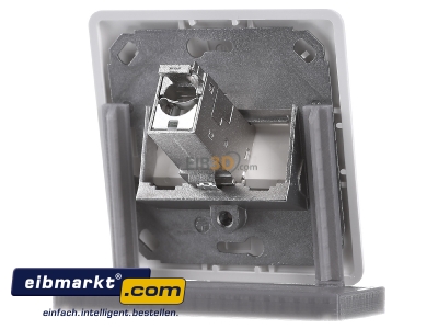 Ansicht hinten Metz Connect 1309111002-E-90 Anschlussdose, Cat.6A 1xRJ45,UP,rws TN E-DATmod-1UP-rws