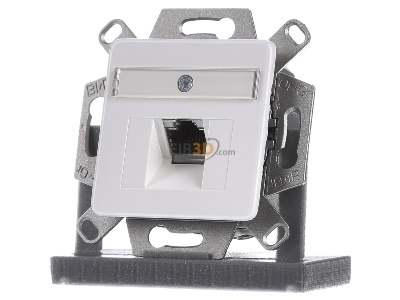Front view Dtwyler 435067 RJ45 8(8) Data outlet 6A (IEC) white 
