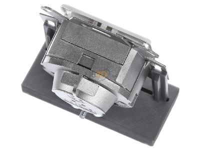 Top rear view Dtwyler 435067 RJ45 8(8) Data outlet 6A (IEC) white 
