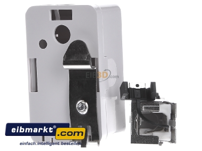 Back view Metz Connect REG-APL C6Amodul 180 RJ45 8(8) jack 

