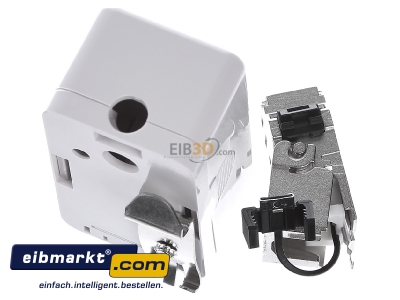 Top rear view Metz Connect REG-APL C6Amodul 180 RJ45 8(8) jack 
