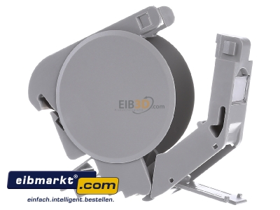 Frontansicht D�twyler Cabl.DNT 418026 REG-Adapter Keystone leer IP20 grau 