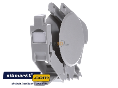 Ansicht rechts D�twyler Cabl.DNT 418026 REG-Adapter Keystone leer IP20 grau 