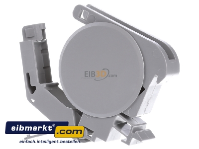 Ansicht hinten D�twyler Cabl.DNT 418026 REG-Adapter Keystone leer IP20 grau 