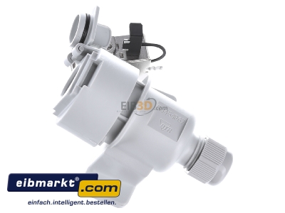 View top right Metz Connect 1309510003-E RJ45 8(8) Data outlet6A (IEC) 
