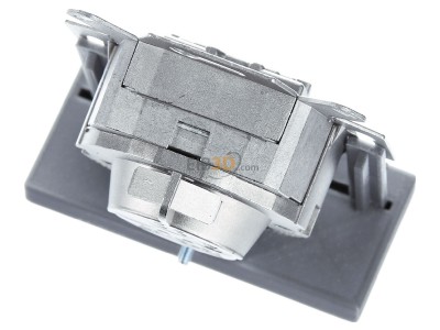 Top rear view Rutenbeck UAE-ClassEA iso-8Up0 RJ45 8(8) Data outlet Cat.6 white 
