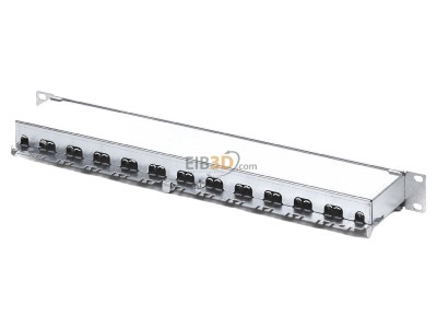 Top rear view Rutenbeck PP-ClassEA iso-24/1 Patch panel copper 24x RJ45 8(8) 
