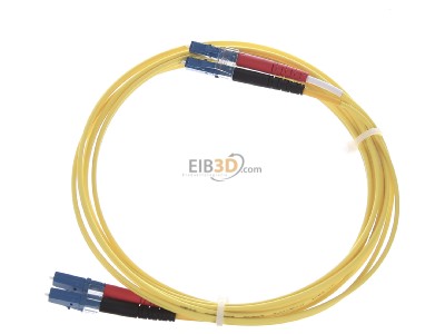 View top right Metz 151P1JOJO20E LC-Duplex Fibre optic patch cord 2m 
