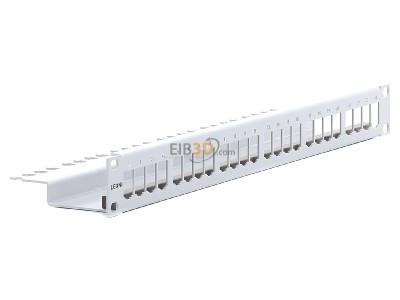 Ansicht links Leoni Datacom LKD9A9022010000 MegaLine Connect100 Panel 24 lgr leer 