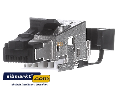 Front view Metz Connect 130E405032-E RJ45 8(8) plug
