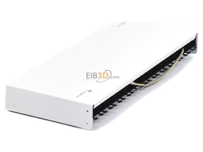 Ansicht oben rechts Telegrtner J02023A0053 PatchPanel MPD24-HS K AP Cat.6A rws 