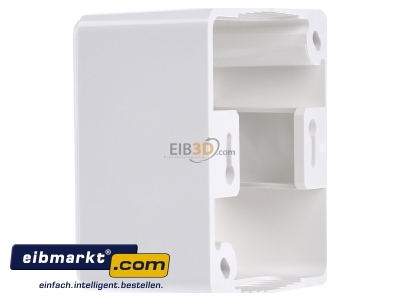 Ansicht rechts Metz Connect 130B10D30002-E Anschlussdose leer AP 3x rws 43mm 