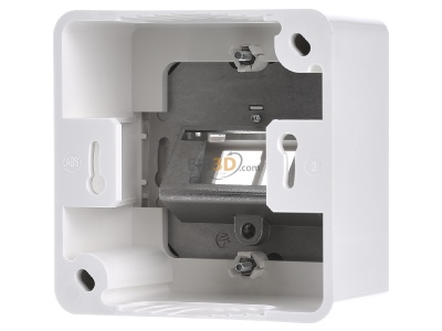 Ansicht hinten Metz Connect 130B20D20002KE Keystone Dose AP 2Port leer rws 