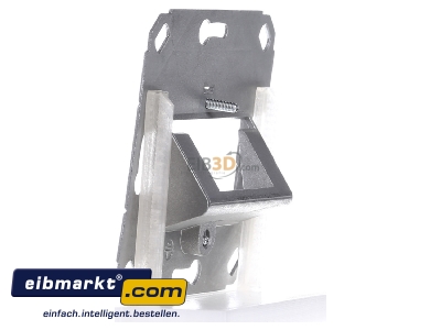 Ansicht rechts Metz Connect 130B20D21200KE Keystone Dose UP0 2Port leer 
