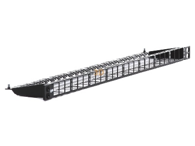 View on the left Metz 130925-BKKE Patch panel copper 
