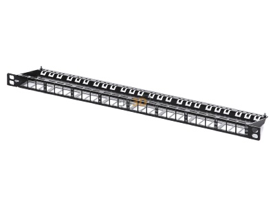 View up front Metz 130925-BKKE Patch panel copper 
