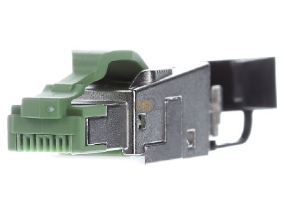 Front view Metz 130E405032-PE RJ45 8(4) plug 
