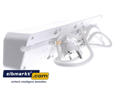 View on the right Schneider Electr.APC PM5T-GR Socket outlet strip white
