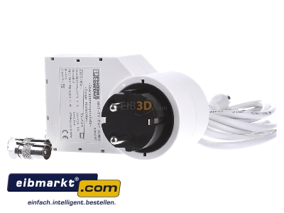 View on the right Phoenix Contact MNT-TV-SAT D/WH Surge protection combined applications 
