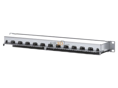 Ansicht hinten Rutenbeck PP-Cat.6A iso-24/1 U Patchpanel iso Cat.6A 1HE 24xRJ45 