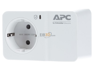 Frontansicht Schneider Electric PM1W-GR berspannungssteckdosen 230V 
