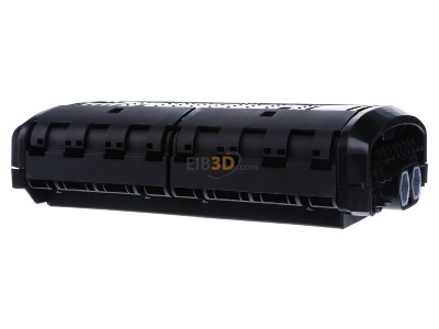 Ansicht links Corning FQ100080834 BPEO Glasfasermuffe Gr. 1, 12 Slots 