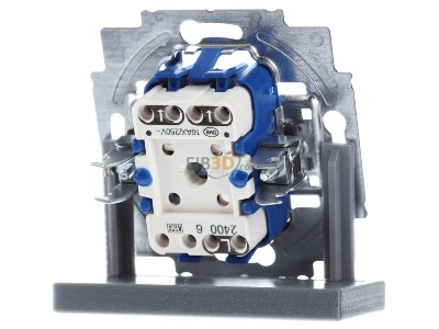 Back view Busch Jaeger 2400/6 US 3-way switch (alternating switch) 
