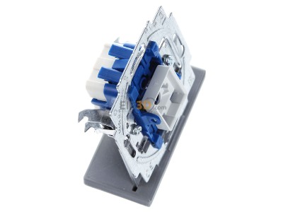 View top left Busch Jaeger 2400/6 US 3-way switch (alternating switch) 
