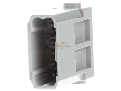 Ansicht hinten Harting 09 14 012 3002 Han DD-Modul Han crimp male 