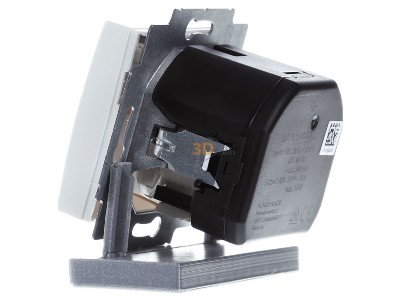 Ansicht rechts Busch Jaeger 20 EUCB2USBAC-914 SCHUKO Steckdose USB-A+C 