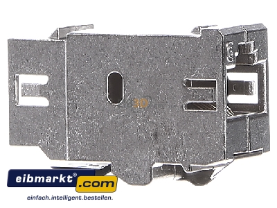 Ansicht links Metz Connect 1309A0-I RJ45-Kupplung Cat.6 