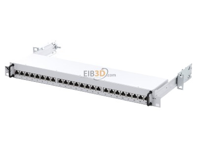 View up front Brand-Rex 12448VB Patch panel copper 24x RJ45 8(8) 
