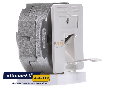 View on the left Brand-Rex DNT 18870NB RJ45 8(8) Data outlet Cat.6 white
