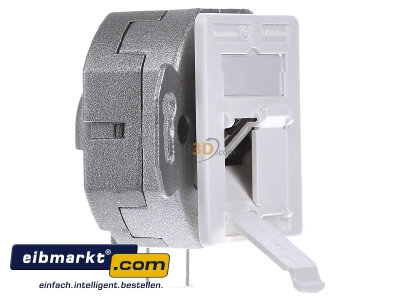 View on the left Brand-Rex DNT 18879NB RJ45 8(8) Data outlet Cat.6 white
