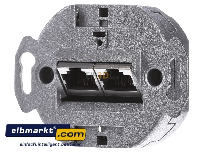 Front view Brand-Rex DNT 18879N1 RJ45 8(8) Data outlet Cat.6
