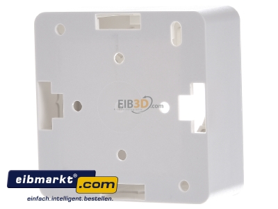 Back view Brand-Rex DNT 07058GF Surface mounted housing 1-gang white
