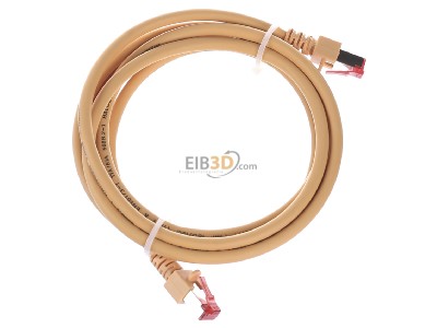 Ansicht oben links EFB-Elektronik EC6000 2m ge S/FTP Patchkabel Cat.6 2xRJ45 mit S/FTP 