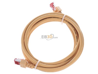 Ansicht oben rechts EFB-Elektronik EC6000 2m ge S/FTP Patchkabel Cat.6 2xRJ45 mit S/FTP 