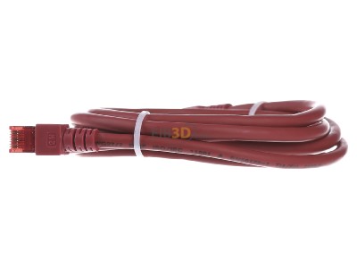 Ansicht rechts EFB-Elektronik EC6000 2m rt S/FTP Patchkabel Cat.6 2xRJ45 mit S/FTP 