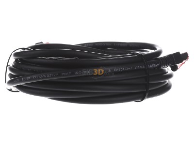 Ansicht hinten EFB-Elektronik EC6000 7,5m sw S/FTP Patchkabel Cat.6 2xRJ45 mit S/FTP 